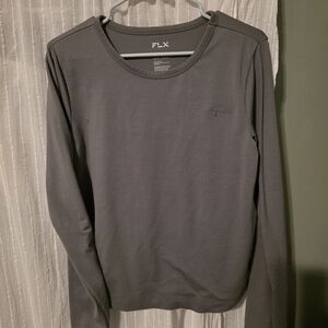 Women's Light Green Long Sleeve Shirt